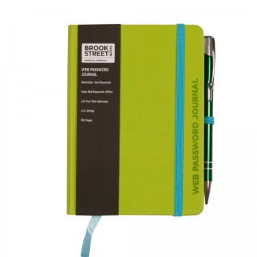 'A' Grade Web Password and Internet Address Notebook A6